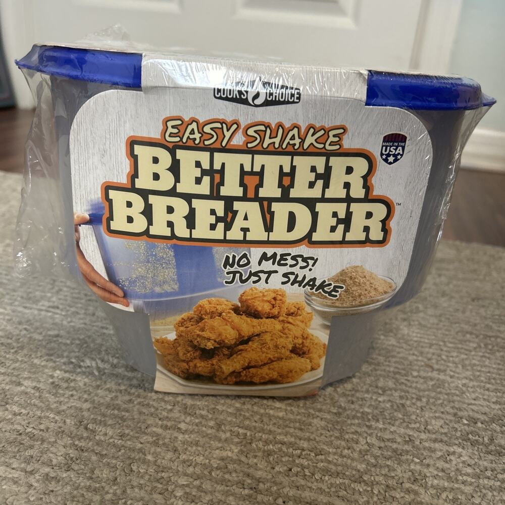 Cook's Choice Original Better Breader Bowl-Home & On-the-Go-Great Gift for Chefs
